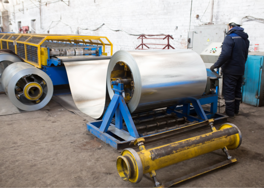 #10. Sheet metal workers